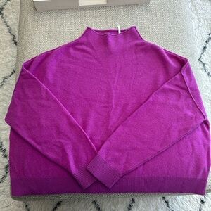 Anthropologie PILCRO ALANI CASHMERE MOCK NECK SWEATER